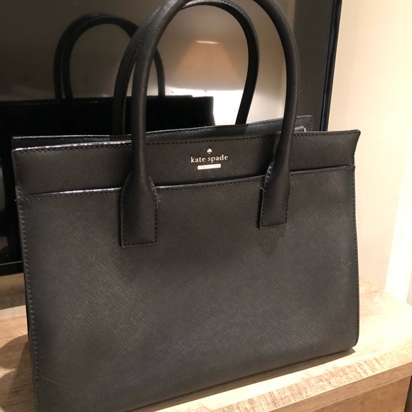 2018 Kate Spade Black Leather Purse - Picture 1 of 4